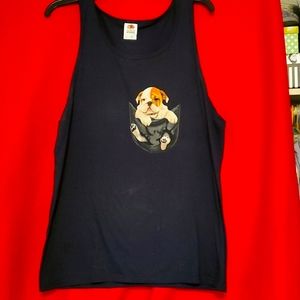 Tank top for bulldog lover